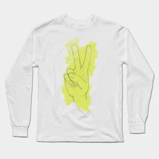 Peace please Long Sleeve T-Shirt